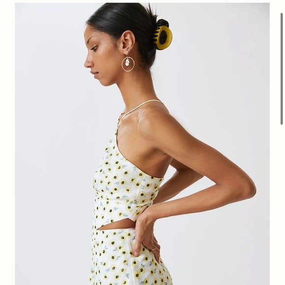 Anthropologie Pants - NWT Hutch Daisy Seaside Romper, Size 2